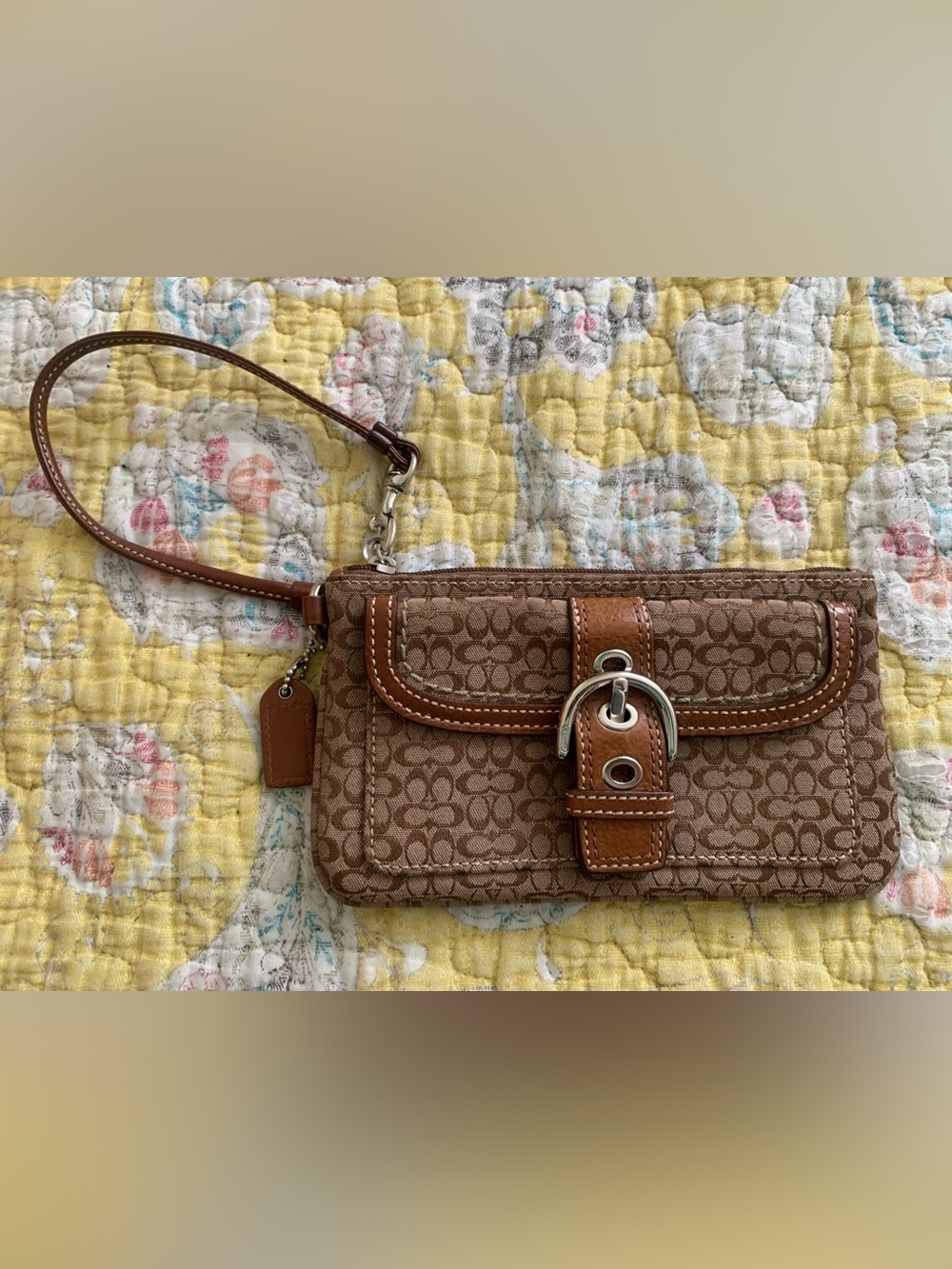 Coach wristlet purse